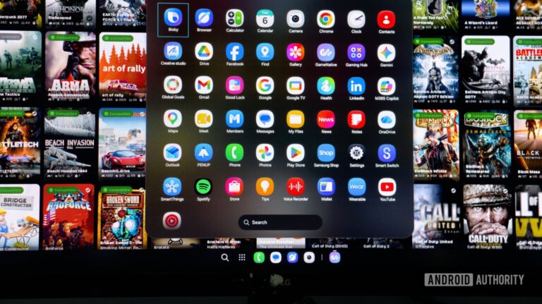 I used DeX to turn my Galaxy S25 Ultra into a lightweight gaming PC