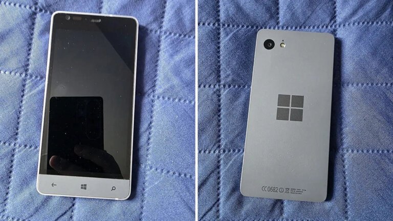 Images of Microsoft's Canceled Windows Surface Phone Have, Well... Surfaced