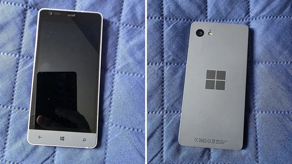 Images of Microsoft's Canceled Windows Surface Phone Have, Well... Surfaced