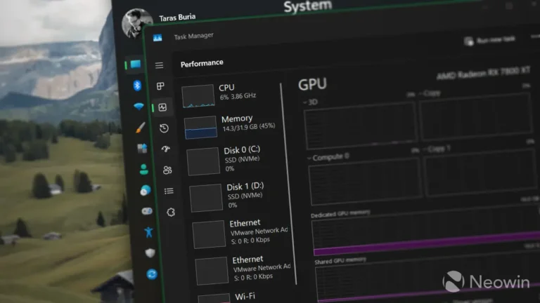 Microsoft brings improved Windows 11 hardware monitoring with upgraded Task Manager