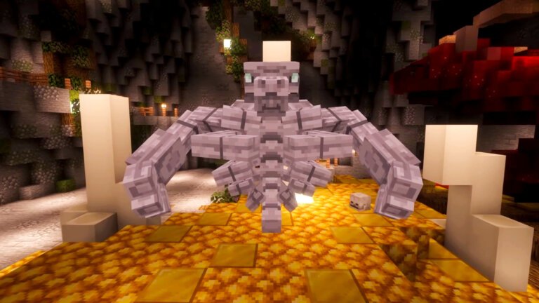 Minecraft has been transformed into a full ARPG, with endgame maps and bosses inspired by Path of Exile 2