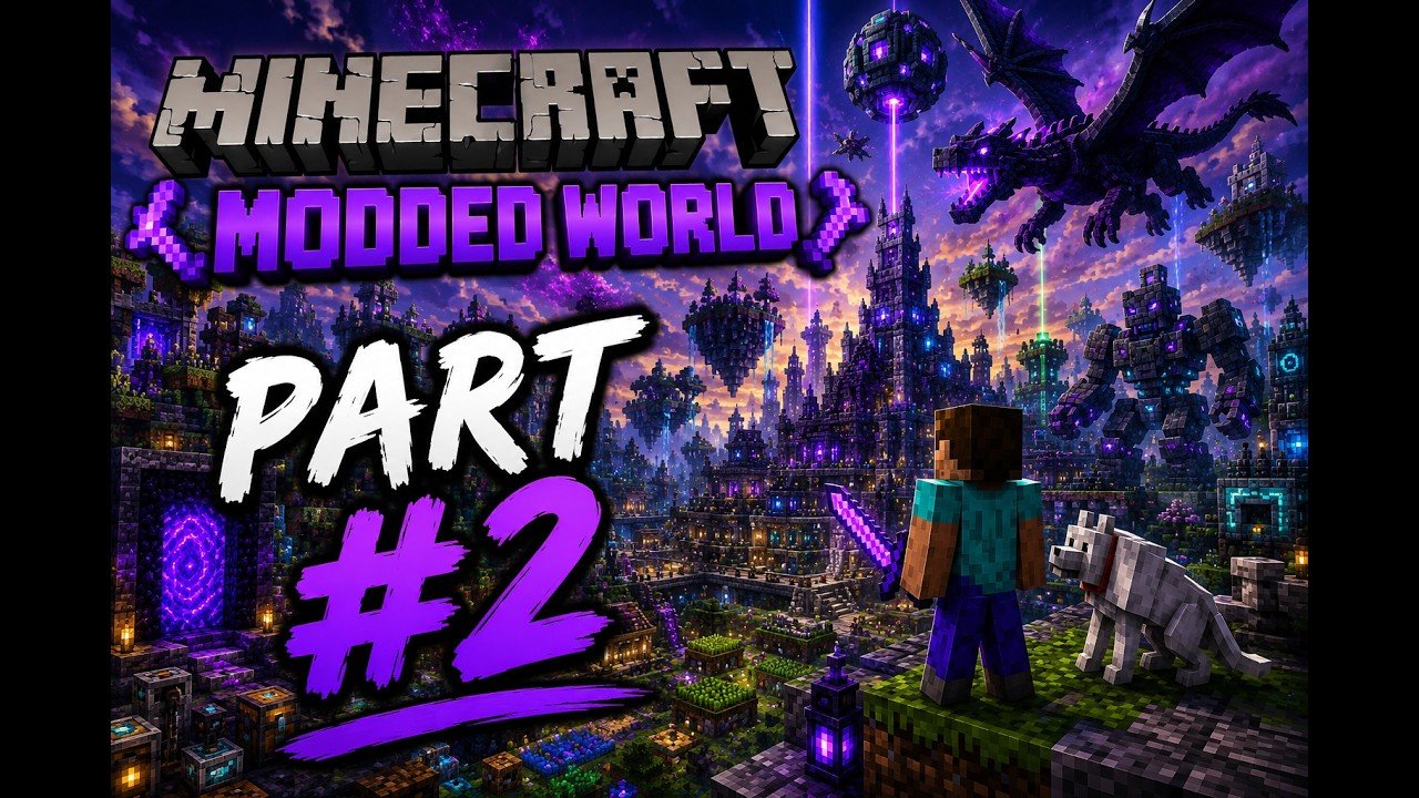 Minecraft Survival Modded Part #2