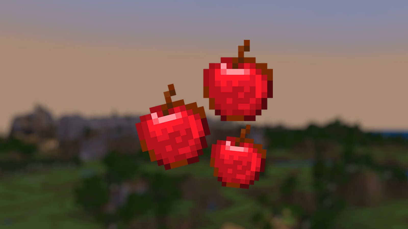One Minecraft modder has casually been besieged by exploding apples