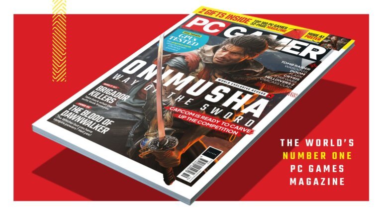 PC Gamer magazine's new issue is on sale now: Onimusha: Way of the Sword