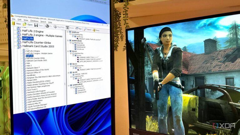 Windows has a secret database that makes your old games