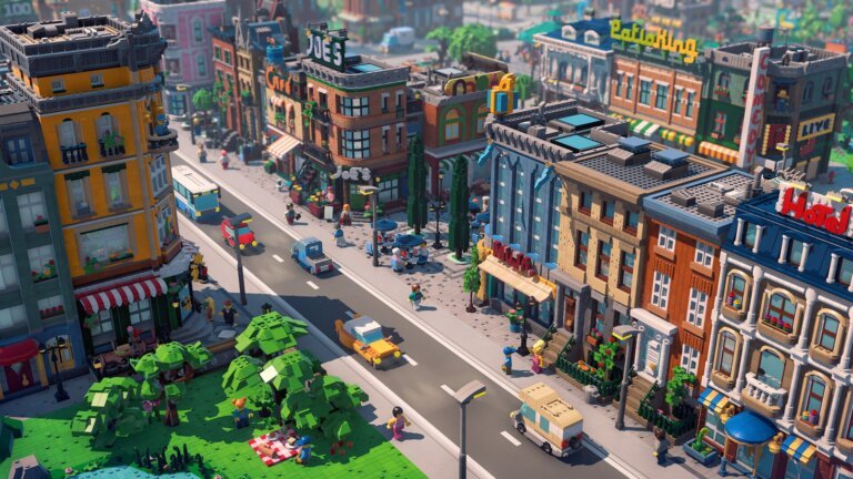 After playing a bit of Lego Skylines, it seems like a city builder for people who care less about traffic jams and more about decorating