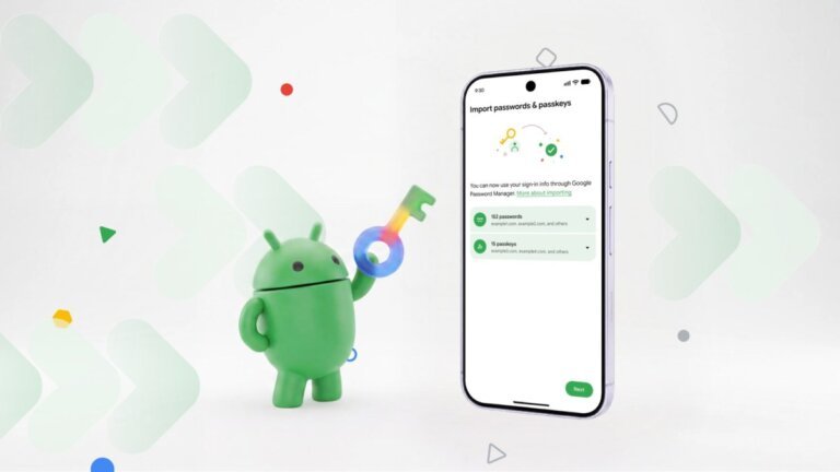 Android can now move passwords and passkeys between password managers