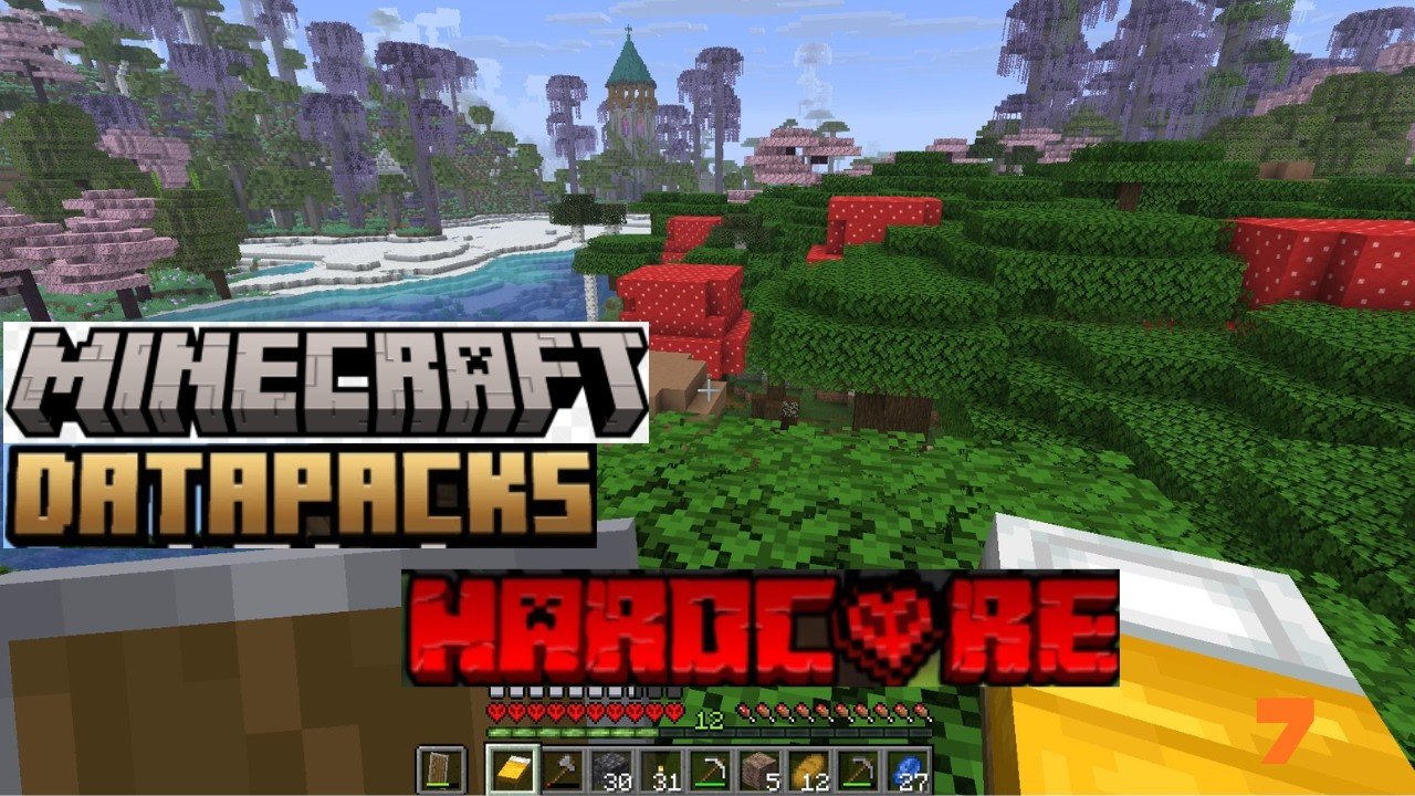 beautiful terrain with holes that wanna swallow me up in Minecraft Hardcore