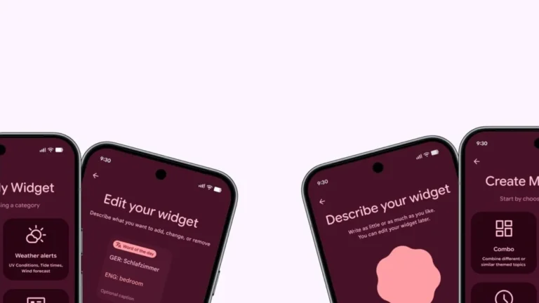 Create My Widget: Google's AI app for custom Android widgets is available on the Play Store