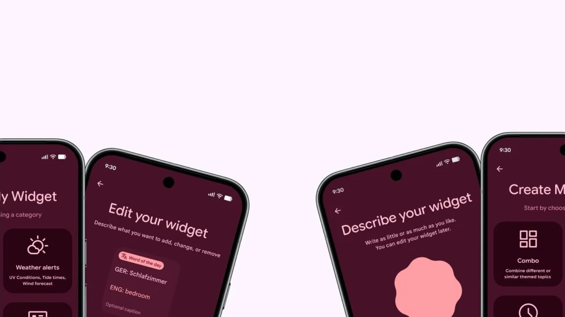 Create My Widget: Google's AI app for custom Android widgets is available on the Play Store