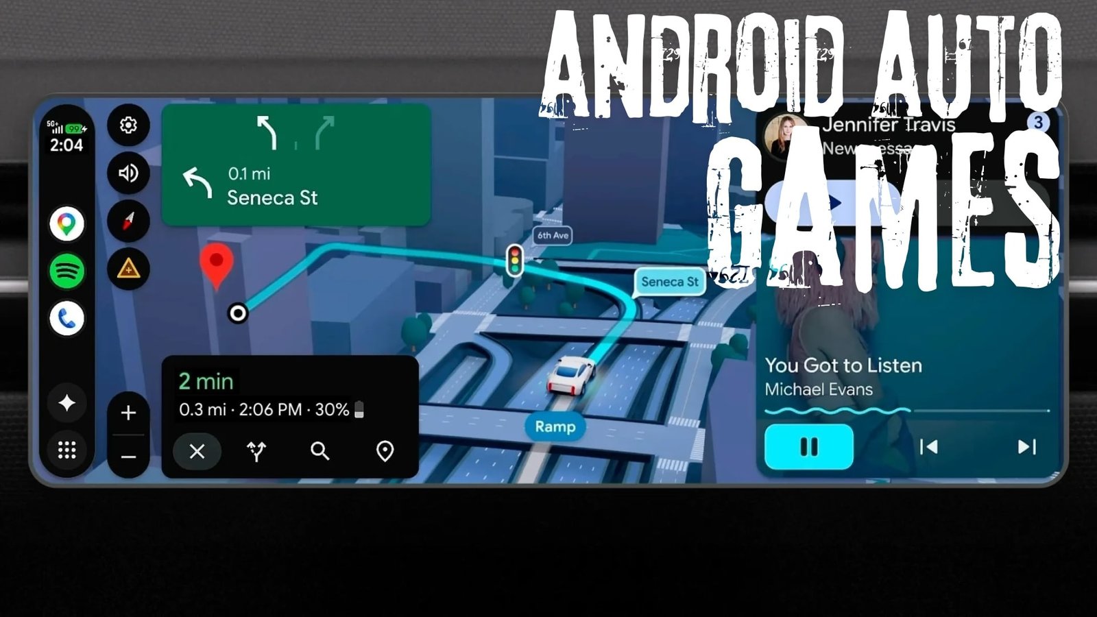 Forget About YouTube, Games Now Welcome on Android Auto