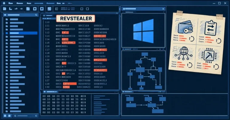 Four REVSTEALER-Linked Modules Disable Windows Update and Defender to Run a Crypto Miner