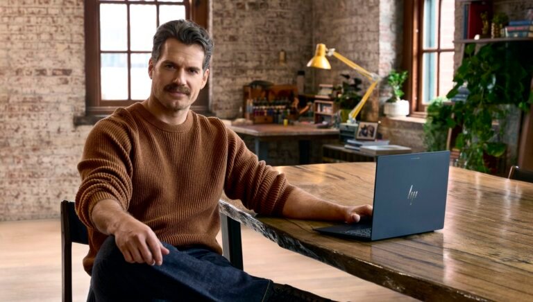 Game on: Henry Cavill is putting Googlebook to the test