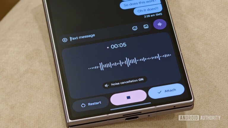 Google Messages could soon make voice notes easier to initiate