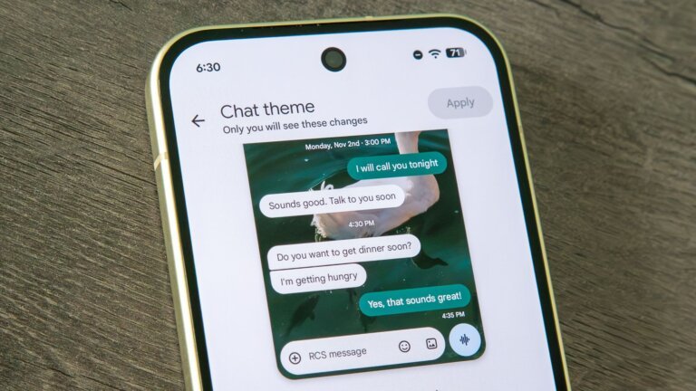 Google Messages just became a lot more fun with new chat themes, but it could learn a thing or two from Apple Messages