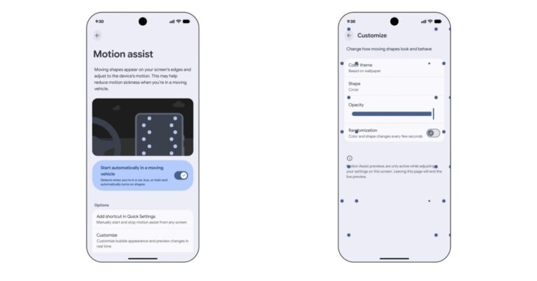 How to check if Motion Assist has rolled out to your Android 17 phone