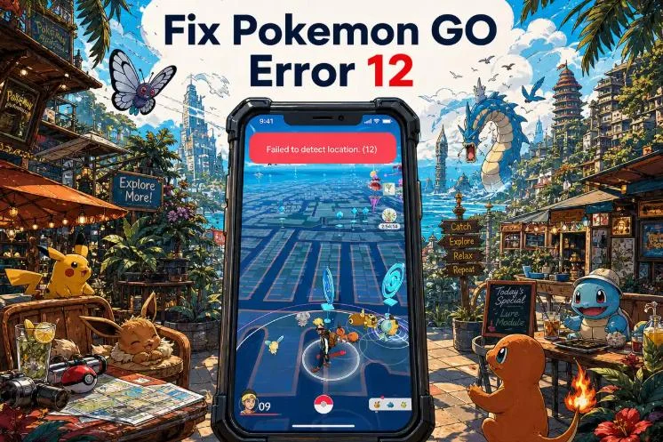 How to Fix "Failed to Detect Location (12)" in Pokemon GO on iOS and Android