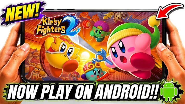 How To Play Kirby Fighters 2 ON ANDROID! 🔥