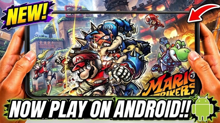 How to Play Mario Strikers: Battle League On Android 🔥
