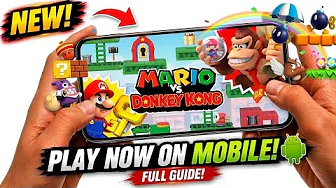 How to play Mario Vs Donkey Kong On Android 🔥