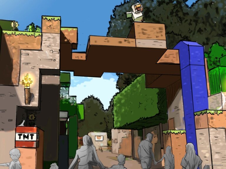 Minecraft World to open in 2027 at Chessington park, near London: what this changes for its hotels