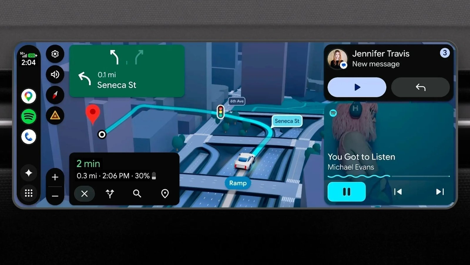 New Google Maps Feature on Android Auto: Gemini-Powered Destination Information