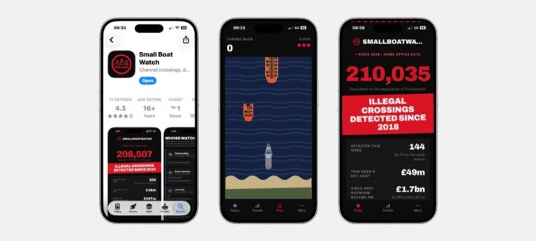 Reform UK has launched a ‘stop the boats’ game in its iOS and Android app