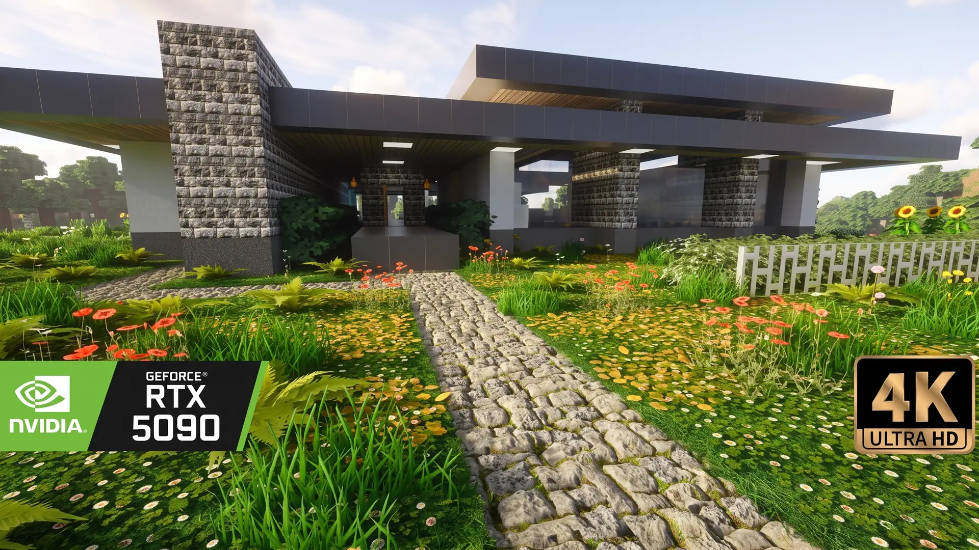 RTX 5090 and DLSS 5 Transform Classic Minecraft into 4K
