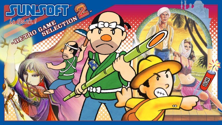 SUNSOFT is Back! Retro Game Selection 2 announced for PS5, Switch, and PC