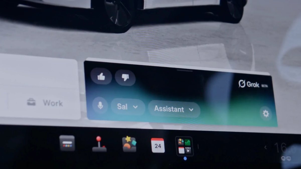 Tesla Hints at Grok Text Messaging Support