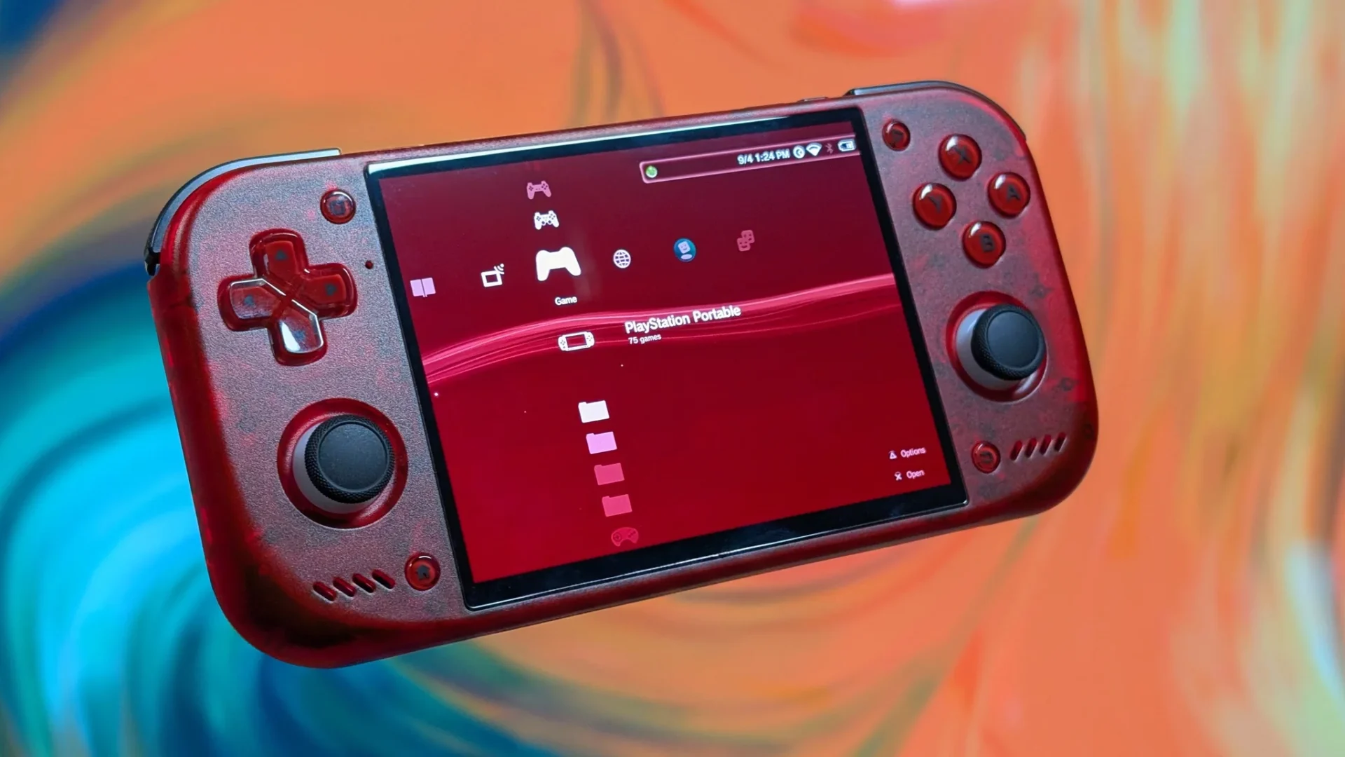Wave Launcher Drops V1.0: A PS3-Style XMB Frontend for Android Retro Handhelds