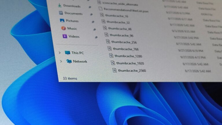 Windows 11 can keep thumbnails of photos you deleted. Here's how to remove them