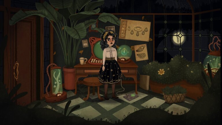 Allogloom is a delightful, macabre point-and-click adventure game