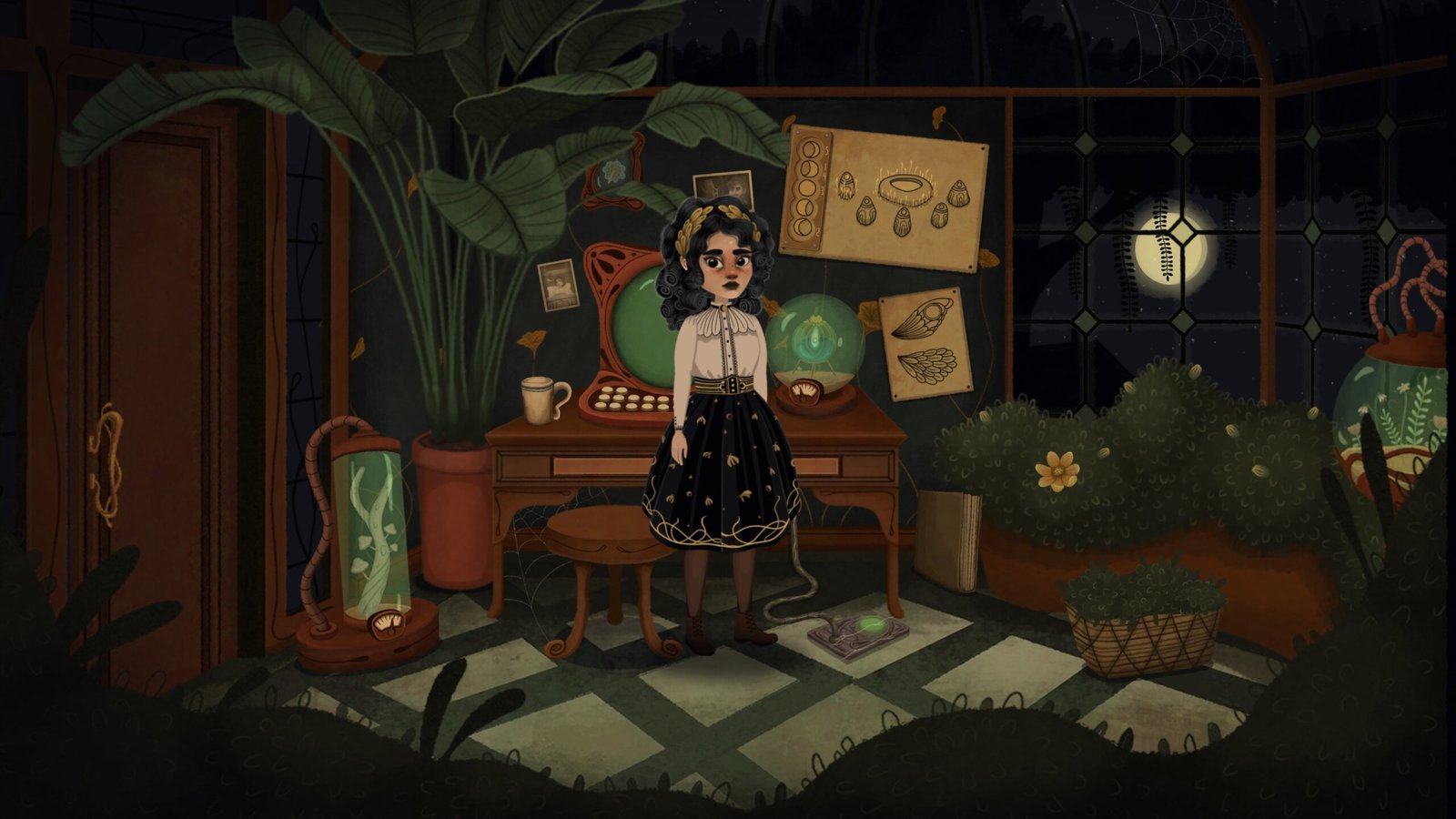 Allogloom is a delightful, macabre point-and-click adventure game