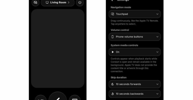 An excellent Apple TV remote app for Android.