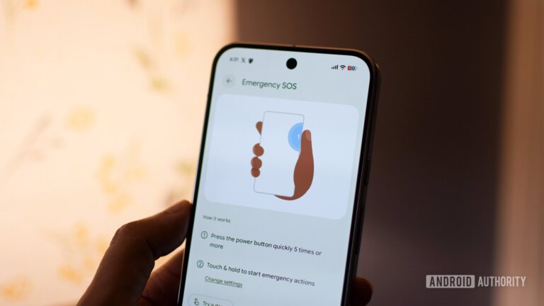 Android could soon let you trigger Emergency SOS without touching your phone at all