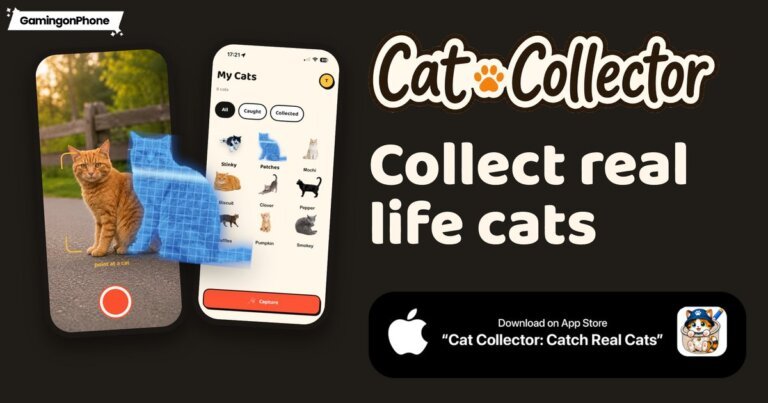 Cat Collector: Catch Real Cats brings a Pokémon GO-like experience to cat lovers on Android and iOS