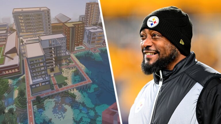 Dear former NFL head coach Mike Tomlin: Your 12-year Minecraft city is beautiful