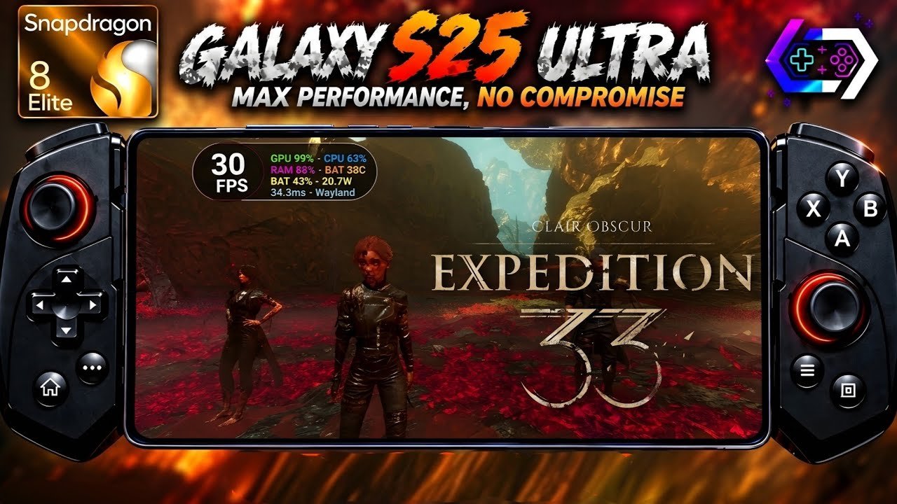 Expedition 33 Clair Obscur on Android Snapdragon 8 Elite For Galaxy