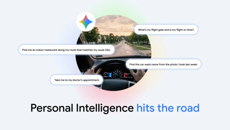 Gemini can now use your emails and photos to answer questions in Android Auto