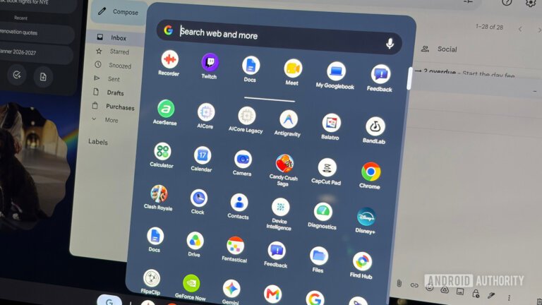 Googlebook apps come with five different Play Store labels