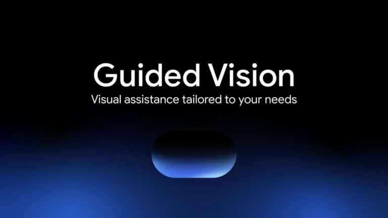 Guided Vision launches in Gemini Live, and Google says it is not a white cane replacement