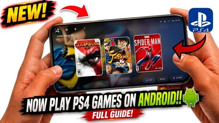 How to Play PS4 Games On Android 🔥 | BachataS4 BEST EMULATOR | BEST settings