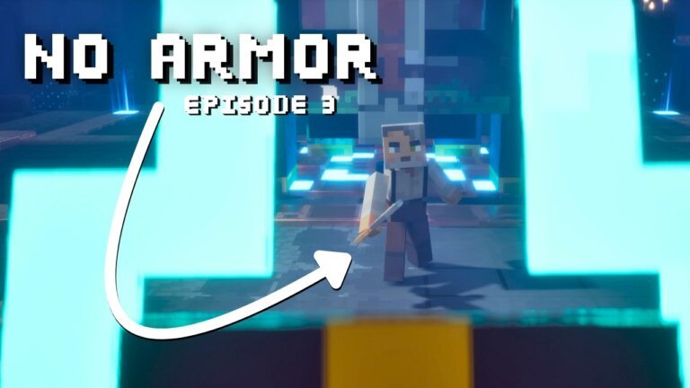 Is it possible to beat Minecraft Dungeons 2 WITHOUT ARMOR? (part 3)