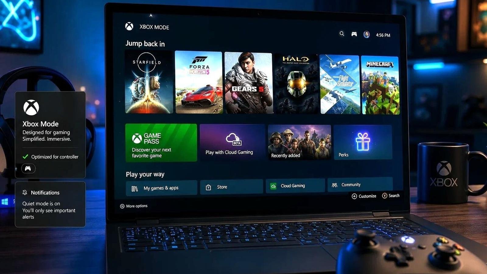 Microsoft turns Windows 11 into Xbox and speeds up PC games