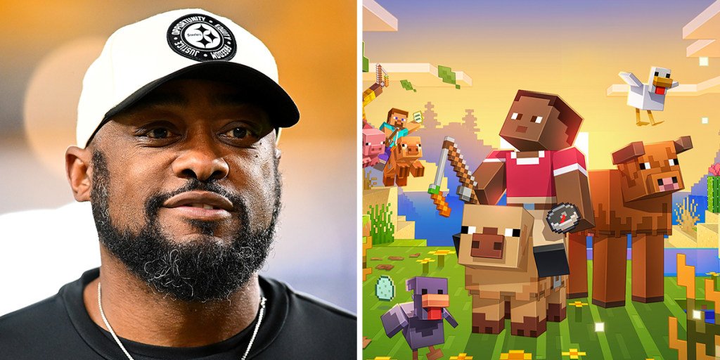 Mike Tomlin is a Super Bowl-winning coach. His real passion might have been ‘Minecraft.’