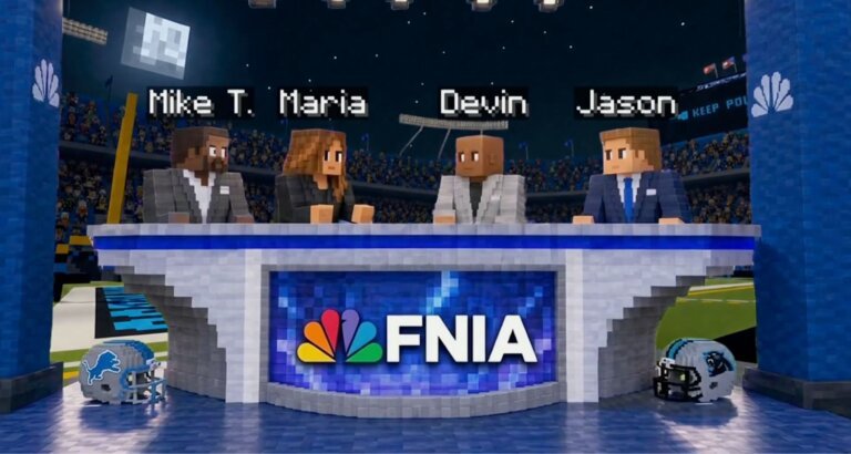 NBC goes all in on Mike Tomlin's Minecraft era on 'Football Night In America'
