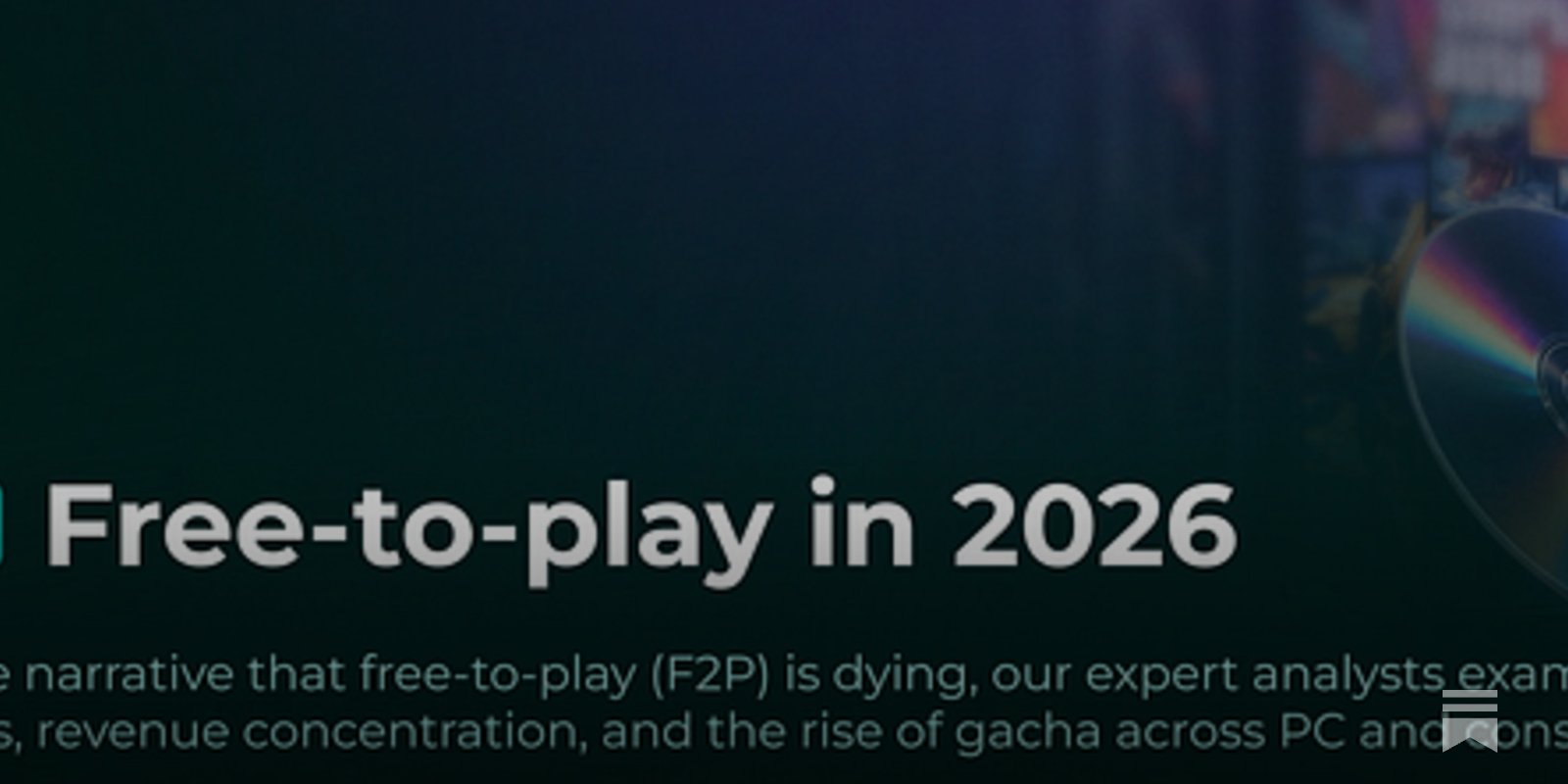 Newzoo: F2P Games on PC and Console in 2026