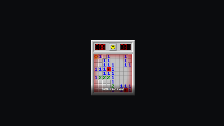 Triple-A Minesweeper is a gleeful send-up of blockbuster gaming's worst habits, from yellow paint to characters who talk too much