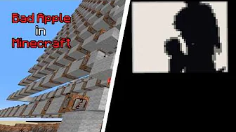 We Built Bad Apple In Minecraft!